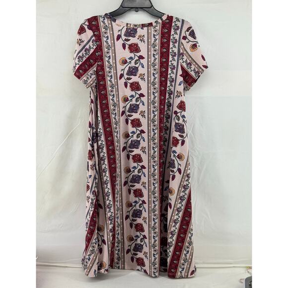 Lularoe Small floral dress with pockets - Picture 2 of 8